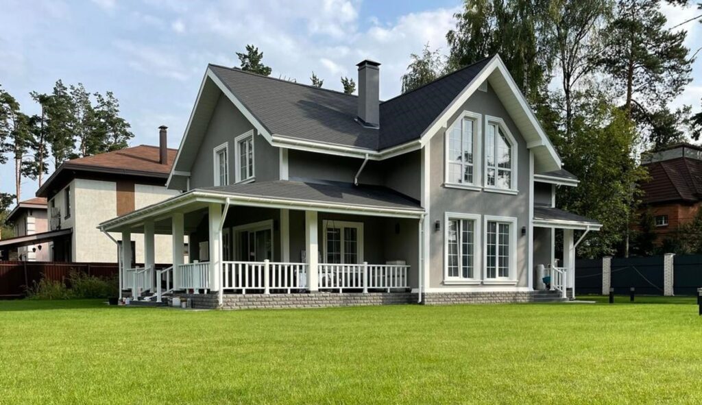 Фото 11 — Строительство дома из глинощелочных блоков