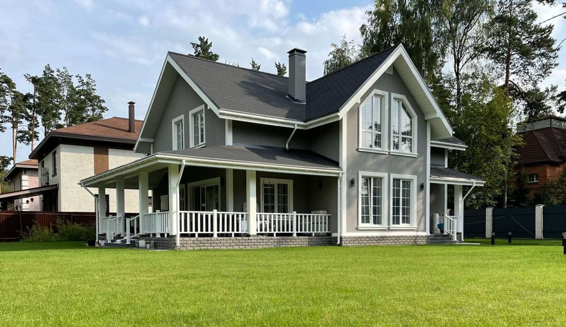 Фото 11 — Строительство дома из глинощелочных блоков