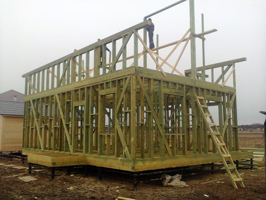 Фото 48 — Технологии строительства каркасного дома из металла