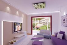 Photo of Покраска стен в гостиной в несколько цветов