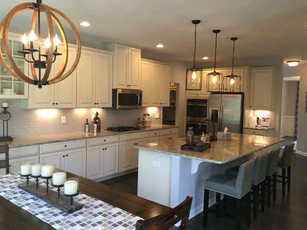 Фото 49 — Установка потолочного освещения в кухне