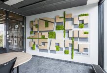 Photo of Покраска стен в офисе в корпоративные цвета