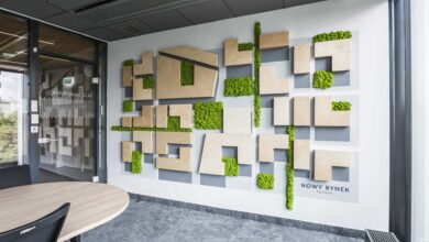 Photo of Покраска стен в офисе в корпоративные цвета