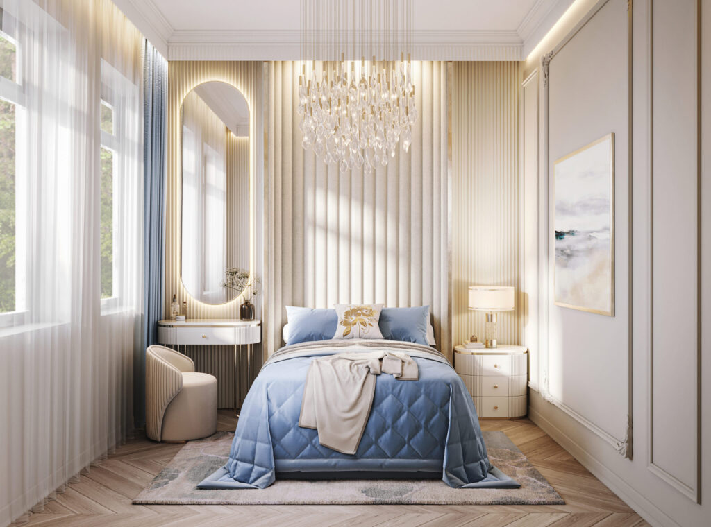 Фото 50 — Монтаж пола из натурального дерева в спальне