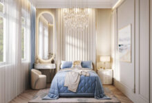 Photo of Монтаж пола из натурального дерева в спальне